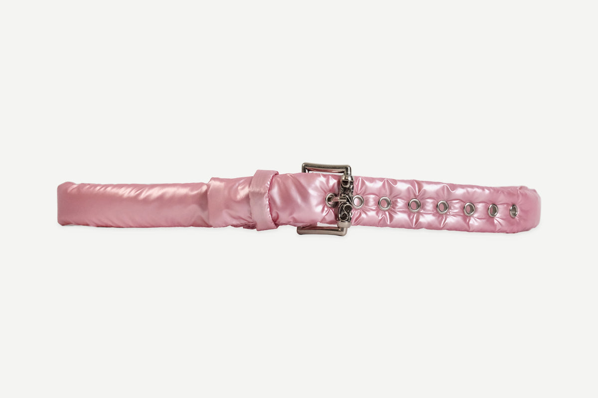 PUFFER BELT PINK
