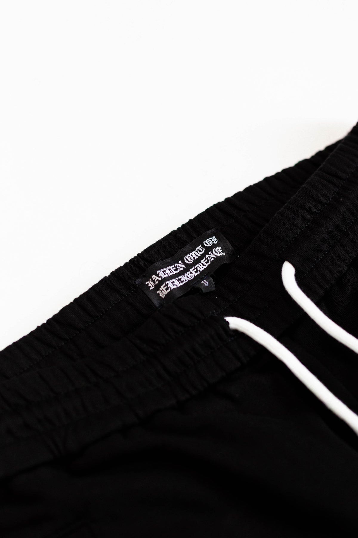 CROSS WIDELEG STUD SWEATS