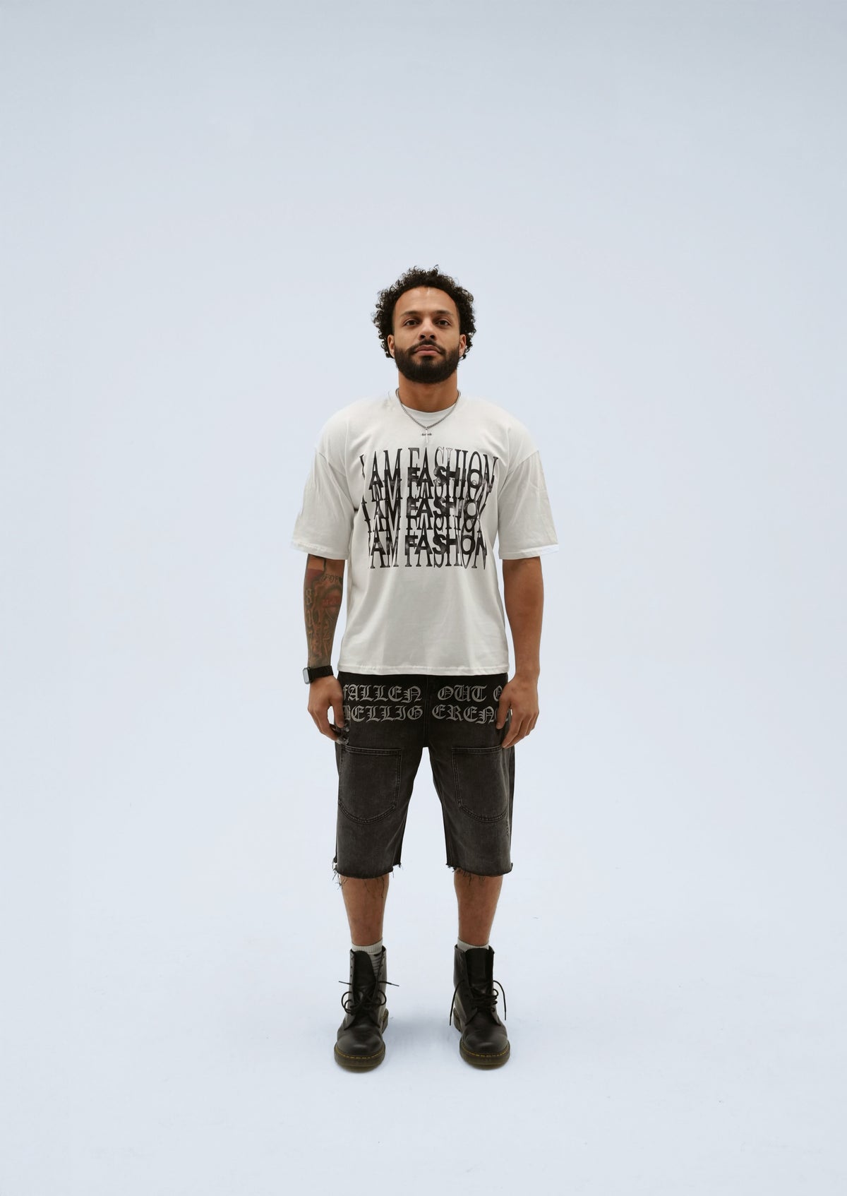 MULTI-POCKET JORTS (BLK)