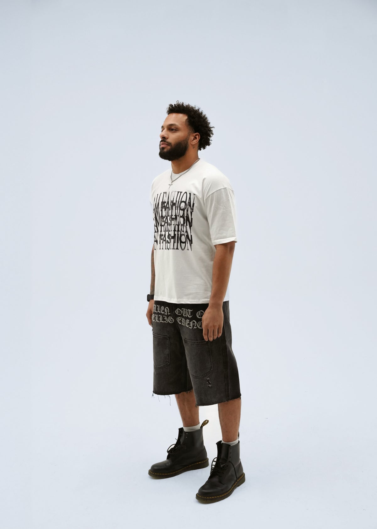 MULTI-POCKET JORTS (BLK)