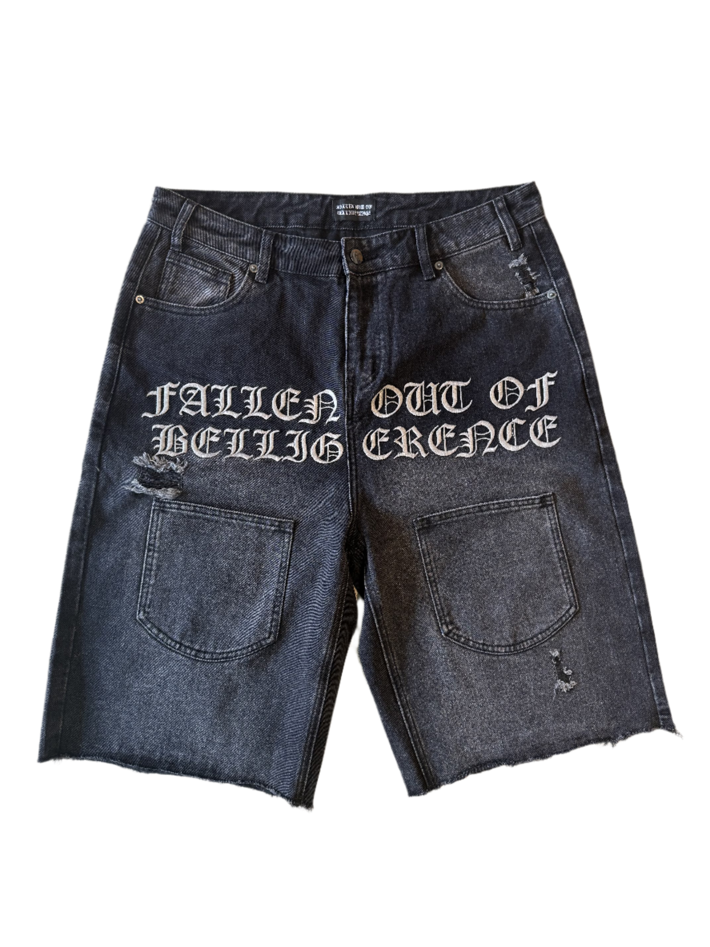 MULTI-POCKET JORTS (BLK)