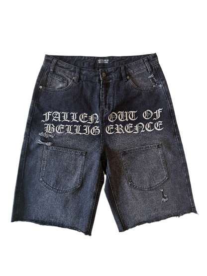 MULTI-POCKET JORTS (BLK)