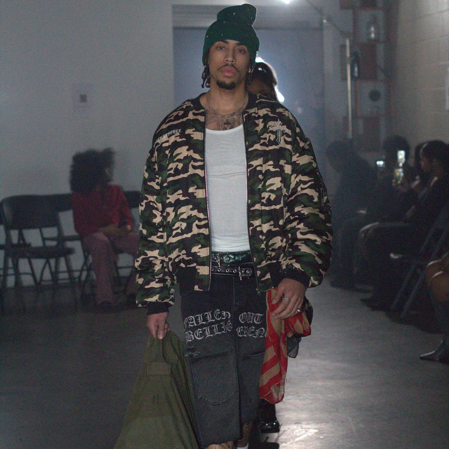PUFFER BELT SAGE