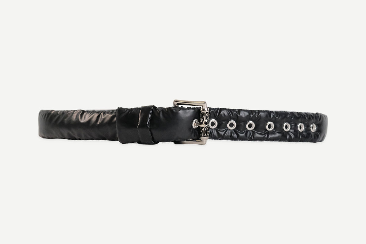 PUFFER BELT BLACK