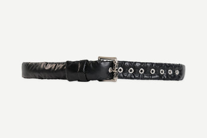 PUFFER BELT BLACK
