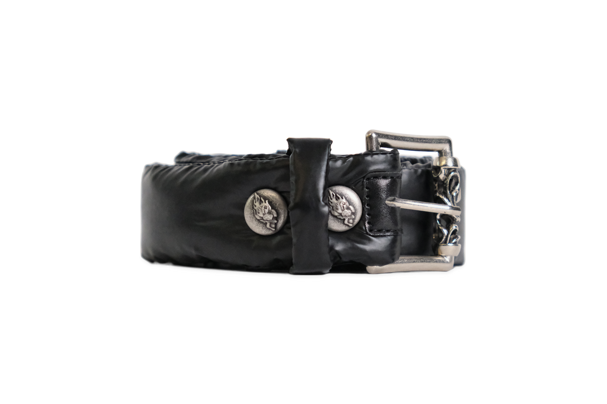 PUFFER BELT BLACK