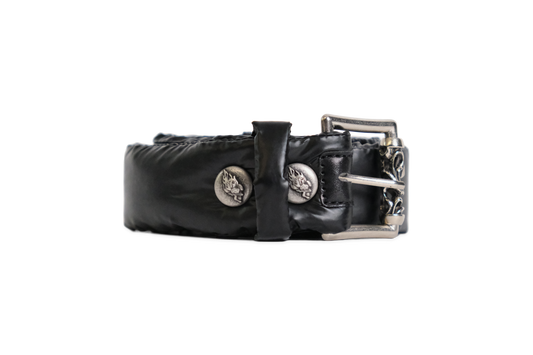 PUFFER BELT BLACK