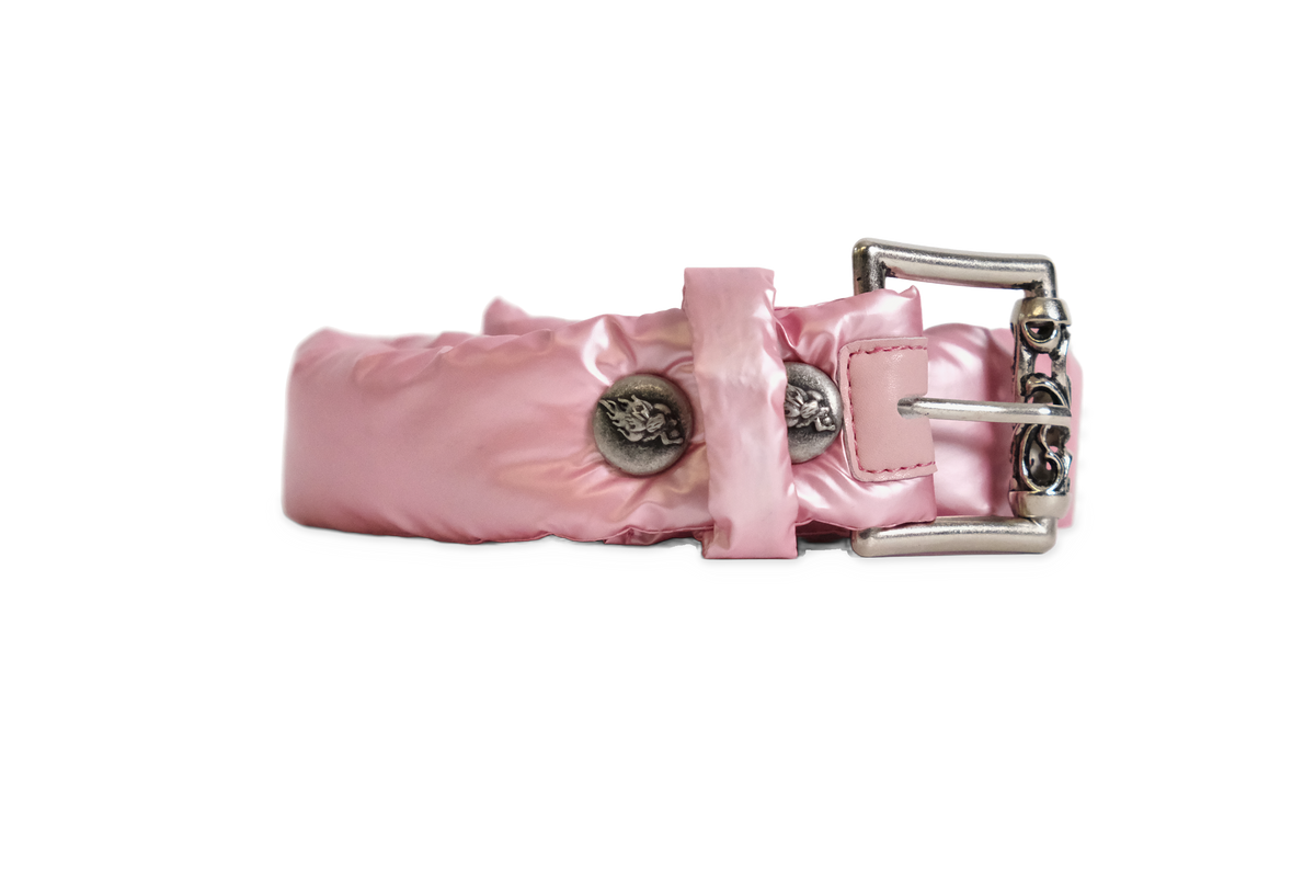 PUFFER BELT PINK