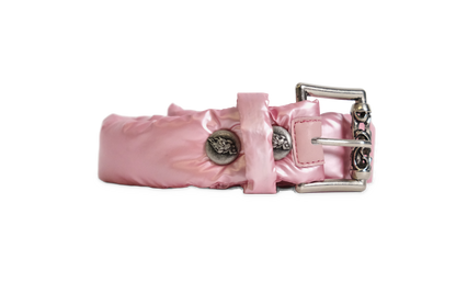PUFFER BELT PINK